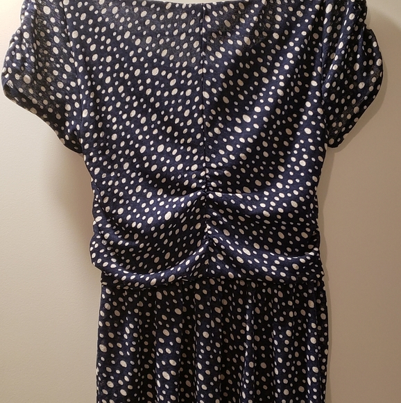 Anthropologie Postmark 9-H15 StCl polka dot XS - Picture 2 of 5